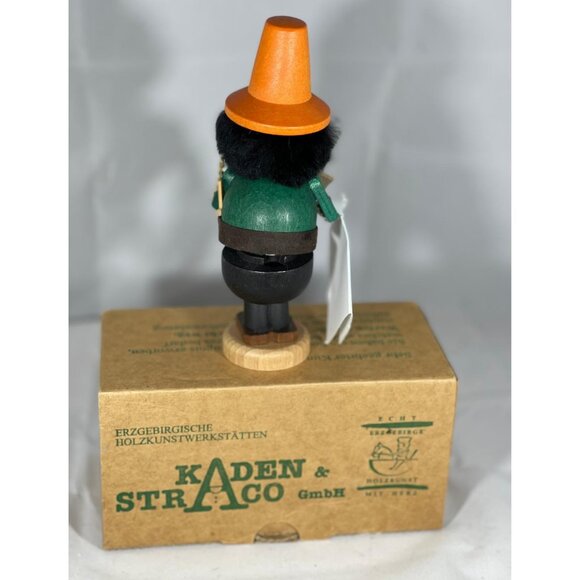 Kaden and Straco VINTAGE GmbH NIB German Wood THIEF Incense Smoker, 6 in tall - Picture 3 of 6